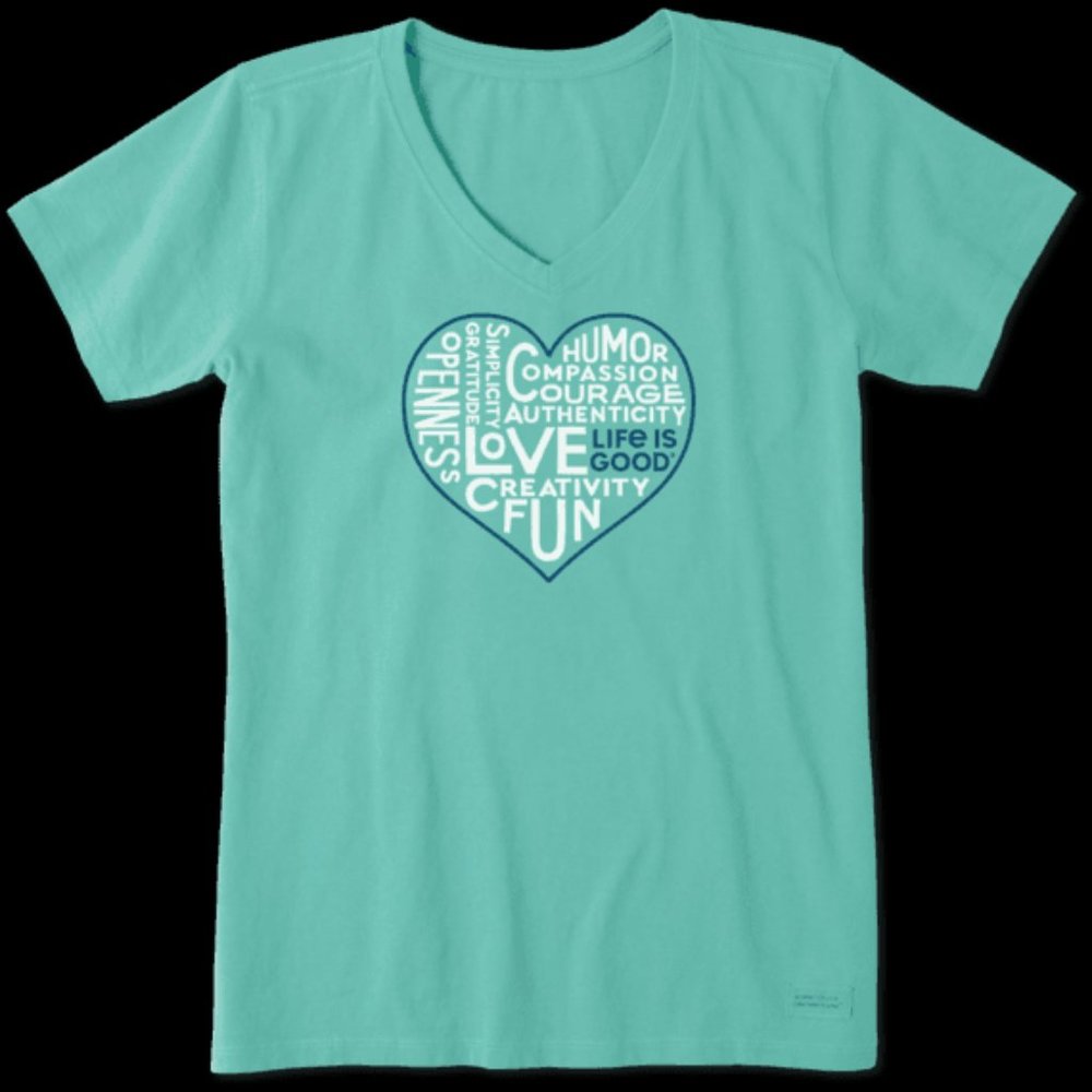 WOMEN'S SUPERPOWER LOVE CRUSHER VEE